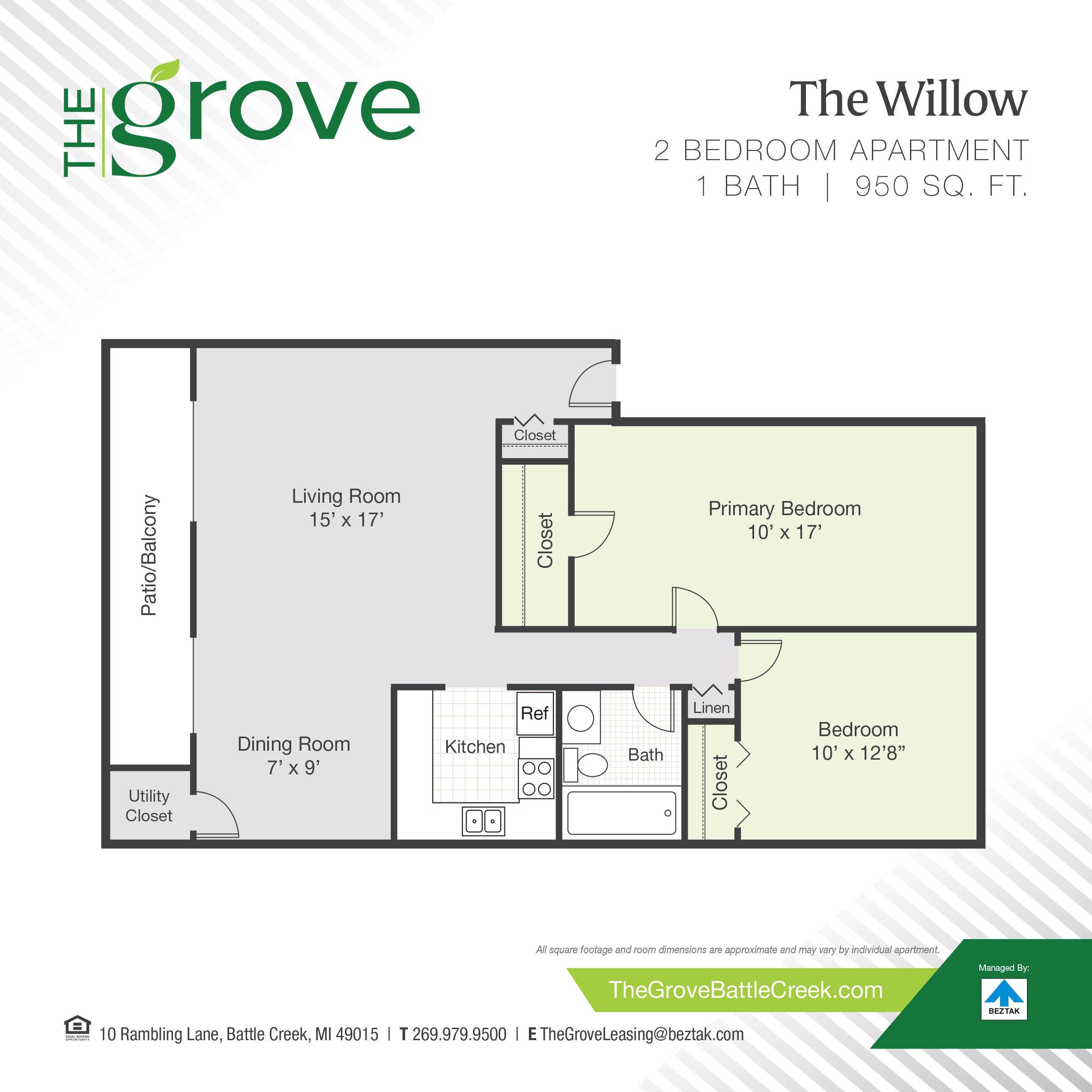 The Willow - Renovated floor plan
